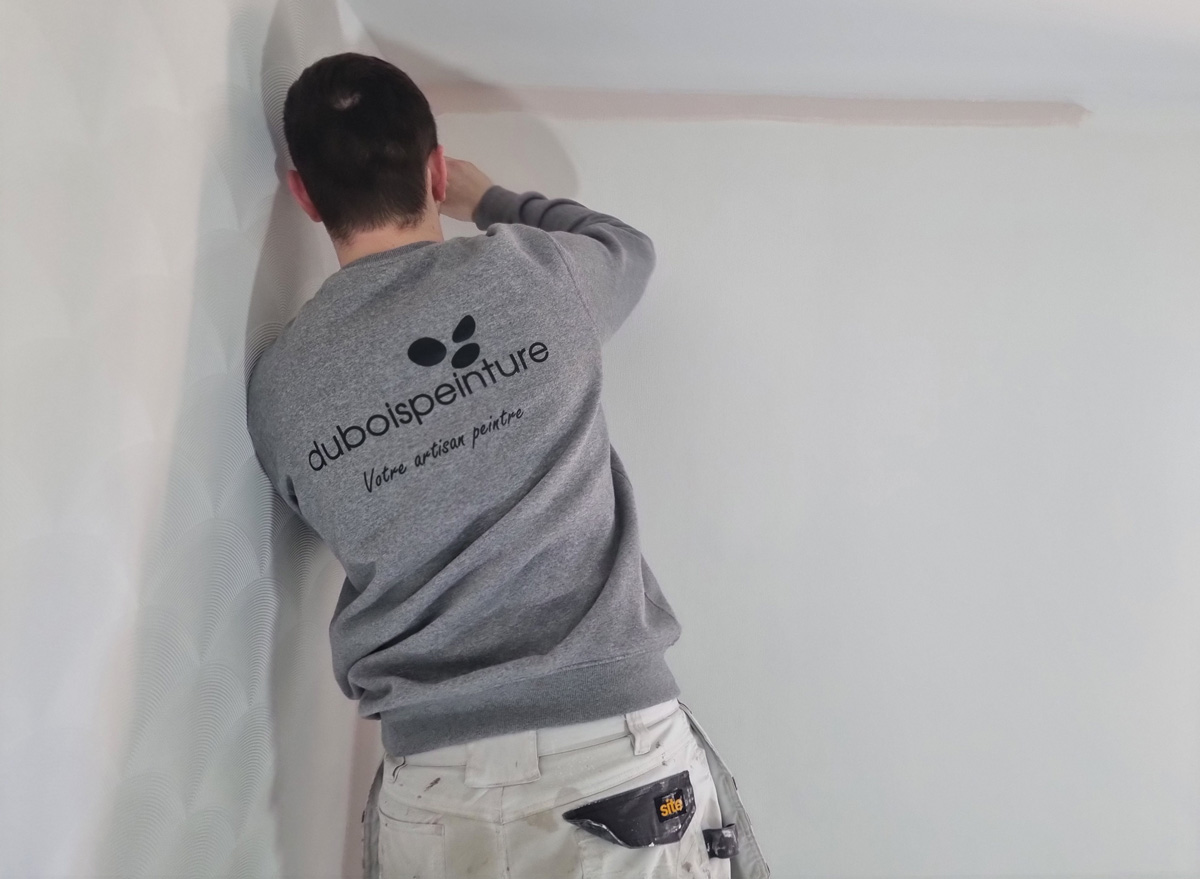 Artisan peintre en chantier à Saint-Valery-en-Caux - Dubois Peinture