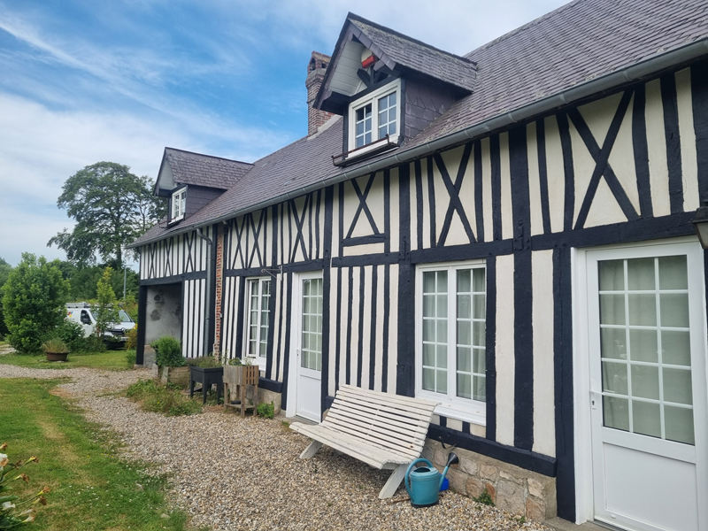 Rénovation de façade à Veules-les-Roses